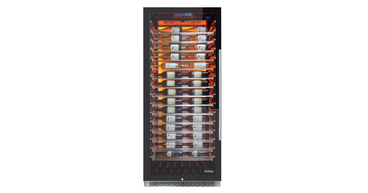 Vinotemp L Commercial Wine Cooler with Backlit